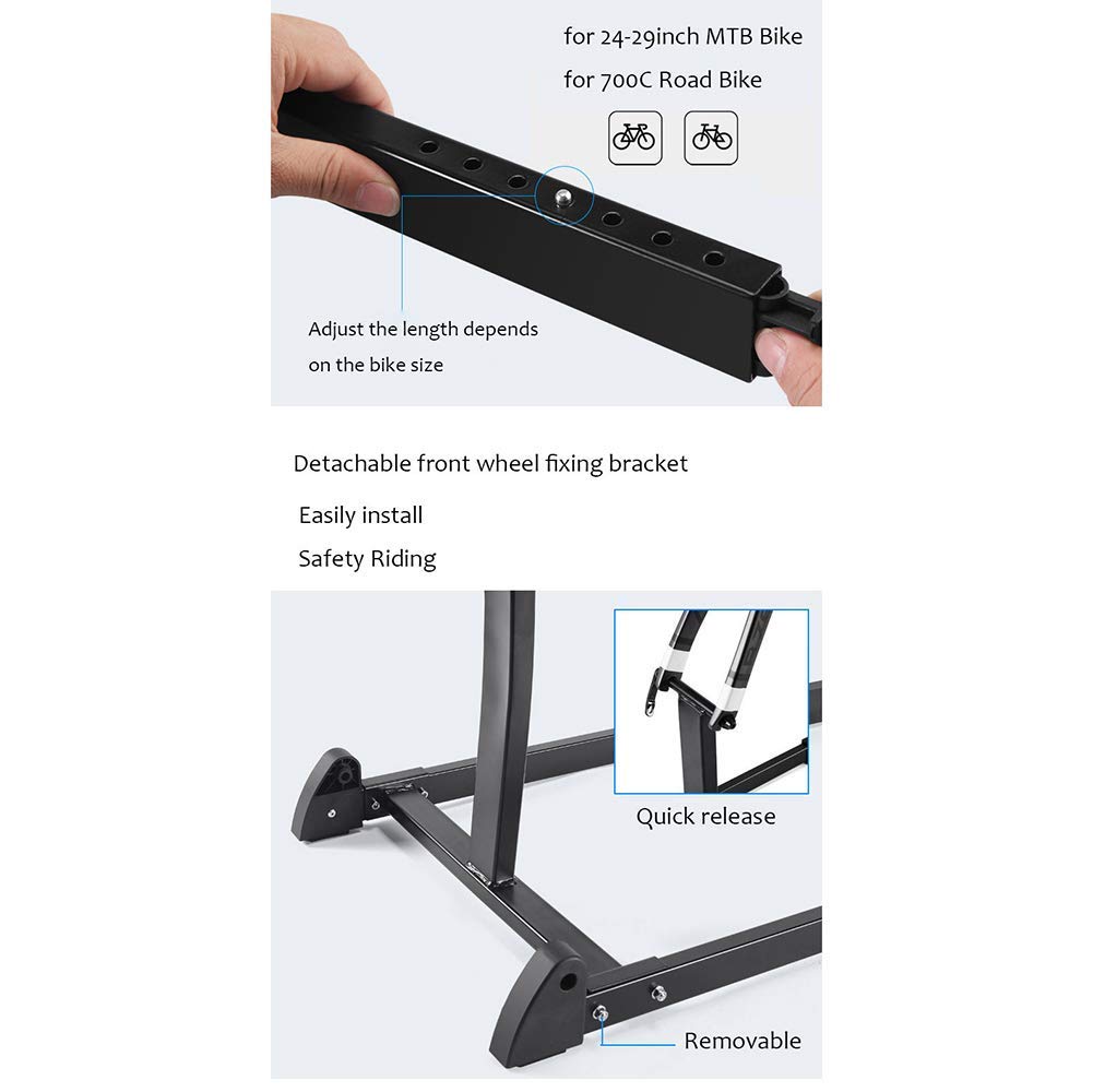 Rulli da Allenamento per Bici, Allenamento per Bici da Allenamento per Allenamento A Casa al Coperto per Bici da Strada MTB 700C da 24-29 Pollici