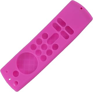 CHICIRIS Remote Cover, Silicone Anti-Slip Protective Case, Shockproof with Lanyard, Compatible with Fire Stick & TV Remotes (Small Set)