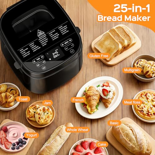Digital Bread Maker with Gluten-Free Setting