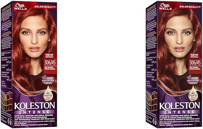 KOLESTON INTENSE SEMIKIT 306/45 RED PASSION (Pack of 2)