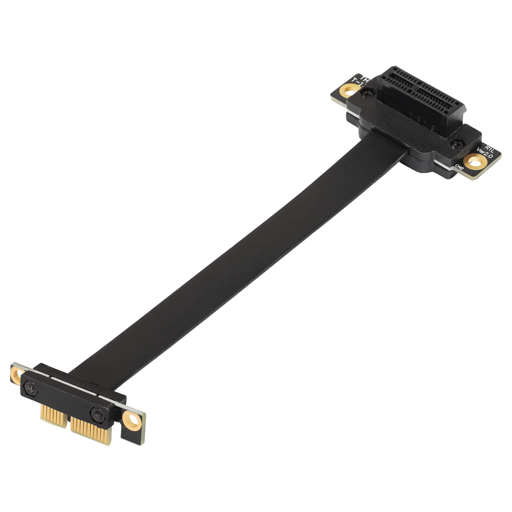 SinLoon PCIE 3.0 Extension Cable,36PIN 1X Extension Cable, 90 Degree PCI Express 1X Extend Card,for 1U,2U chassis 20CM-picture-27