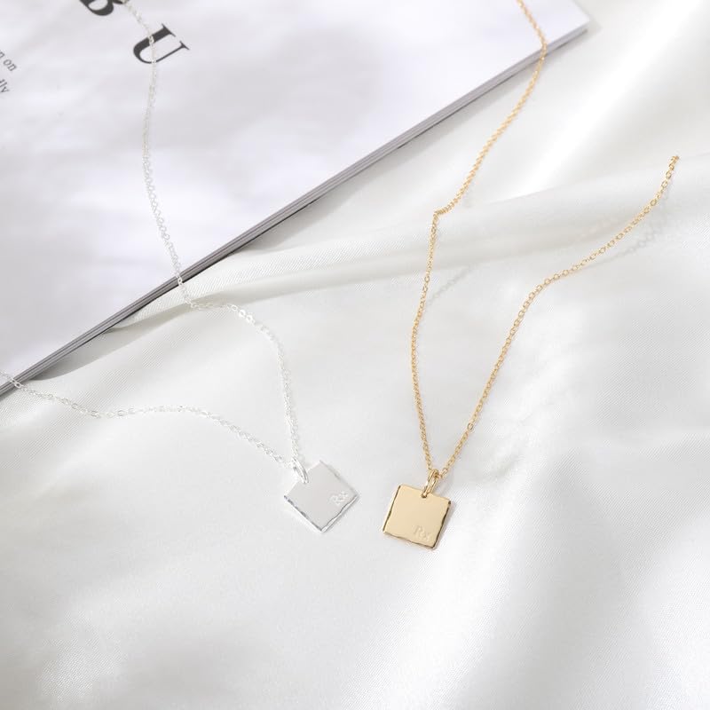 HOPE LOVE SHINE Doctor of Pharmacy Gift for Women - Pharmacist Necklace, Jewelry 16+2", 14k Gold Plated Sterling Silver2