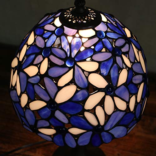 Amazon.co.jp : ステンドグラス ランプ テーブルランプ 花花