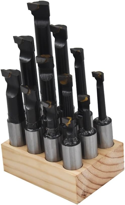 Replacement-Parts For 3/4" Boring Bar Set C6 12 Pcs Carbide Tipped Bars 3/4 Shank Lathe Tool Mod-W91R-943