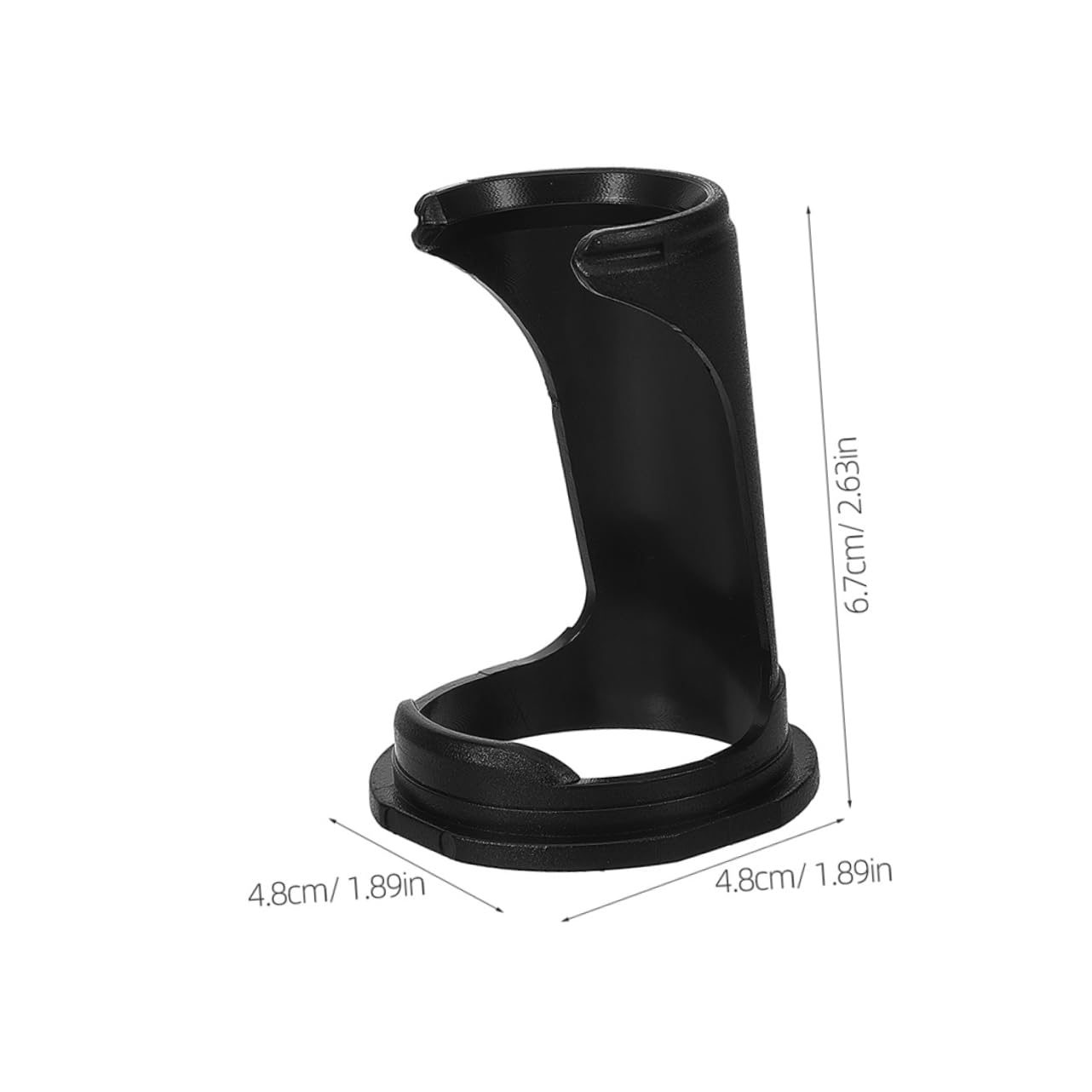 FOMIYES Beard Care Tool Holder Plastic Beard Brush Stand Shaving Accessories Organizer