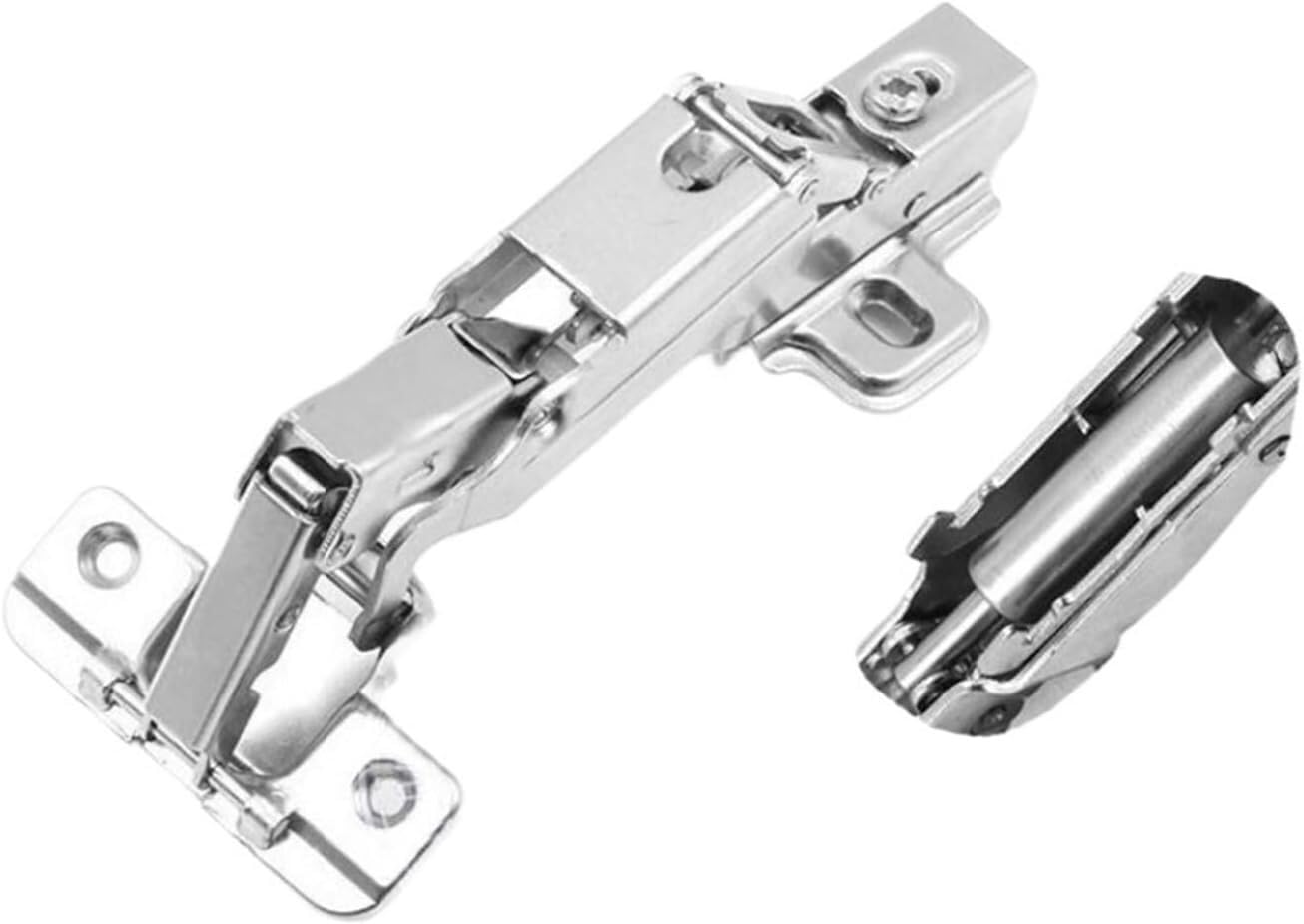 Paqwtyb Detachabinsert Embed Hinges, 175 Degree Hydraulic Hinge Large Angle Buffer Mute