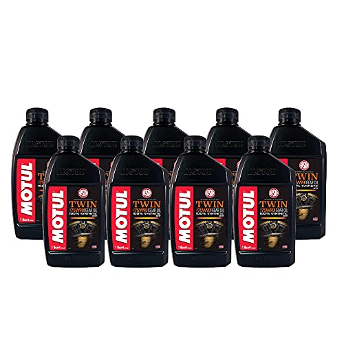 Newparts TWIN GEAR OIL 75W90 100% dual synthetic 4-Stroke Ester API GL4 GL5 9Qt Gear Oil 9 x 1qt