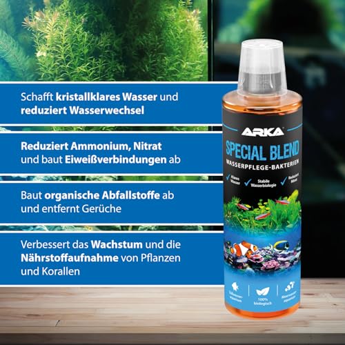 Image of Microbe-Lift Special Blend Aquarium Water Care Treatment, Cleaner & Clarifier for Fresh and Saltwater Fish Tanks, Reduces Maintenance & Helps with Aquarium Algae Control and Odor, 1 Gallon (SBHG1)