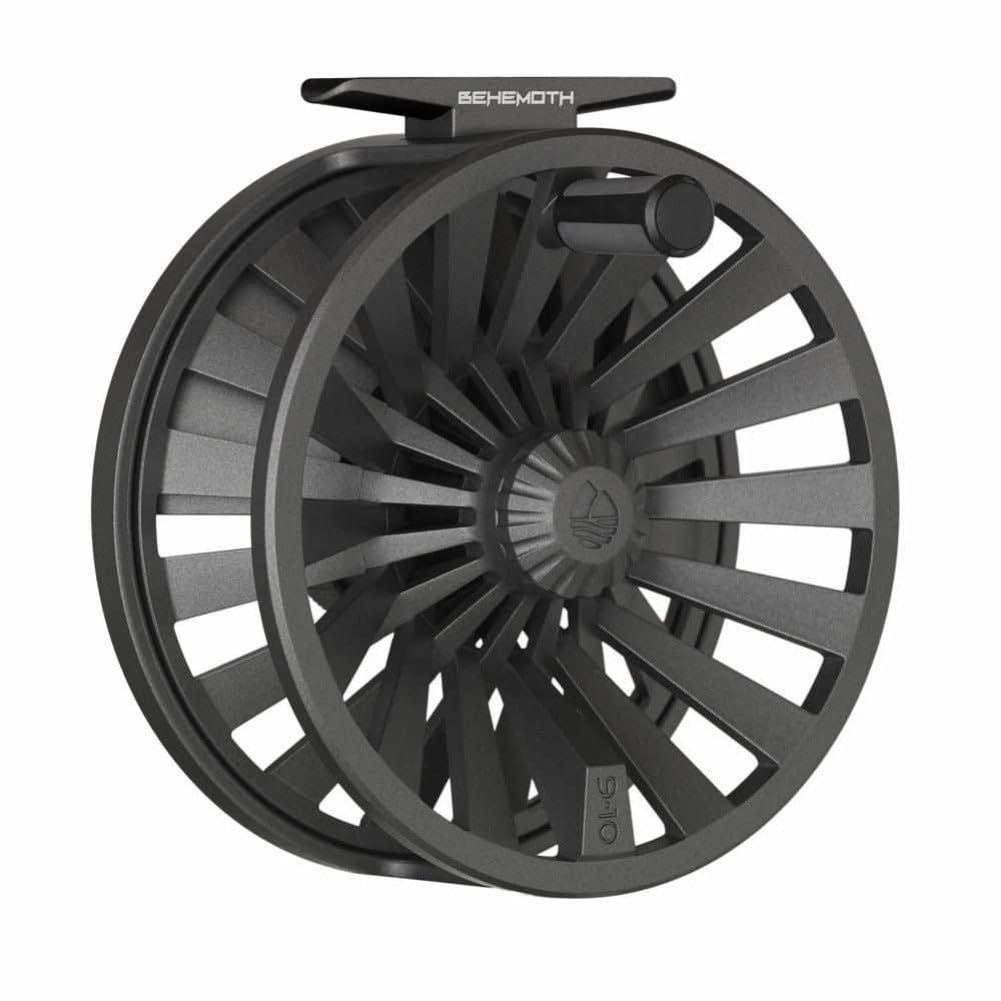 Redington Behemoth Fly Reel – Heavy-Duty Carbon Drag, Large Arbor, Die-Cast Frame & Deep V-Spool – Freshwater & Saltwater Fly Fishing Reel for Trout,
