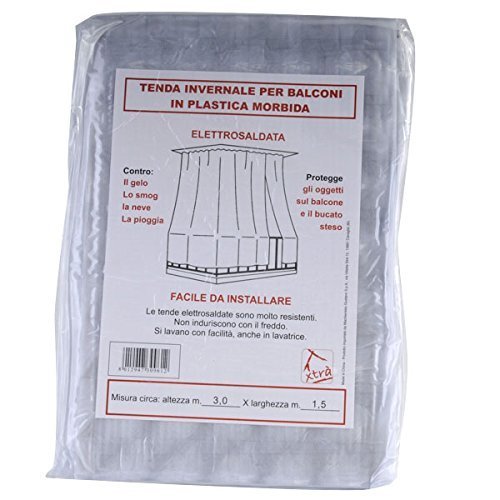 Tenda balcone Xtra Bianco in pvc bianca 300x300 [XTRA BIANCO]