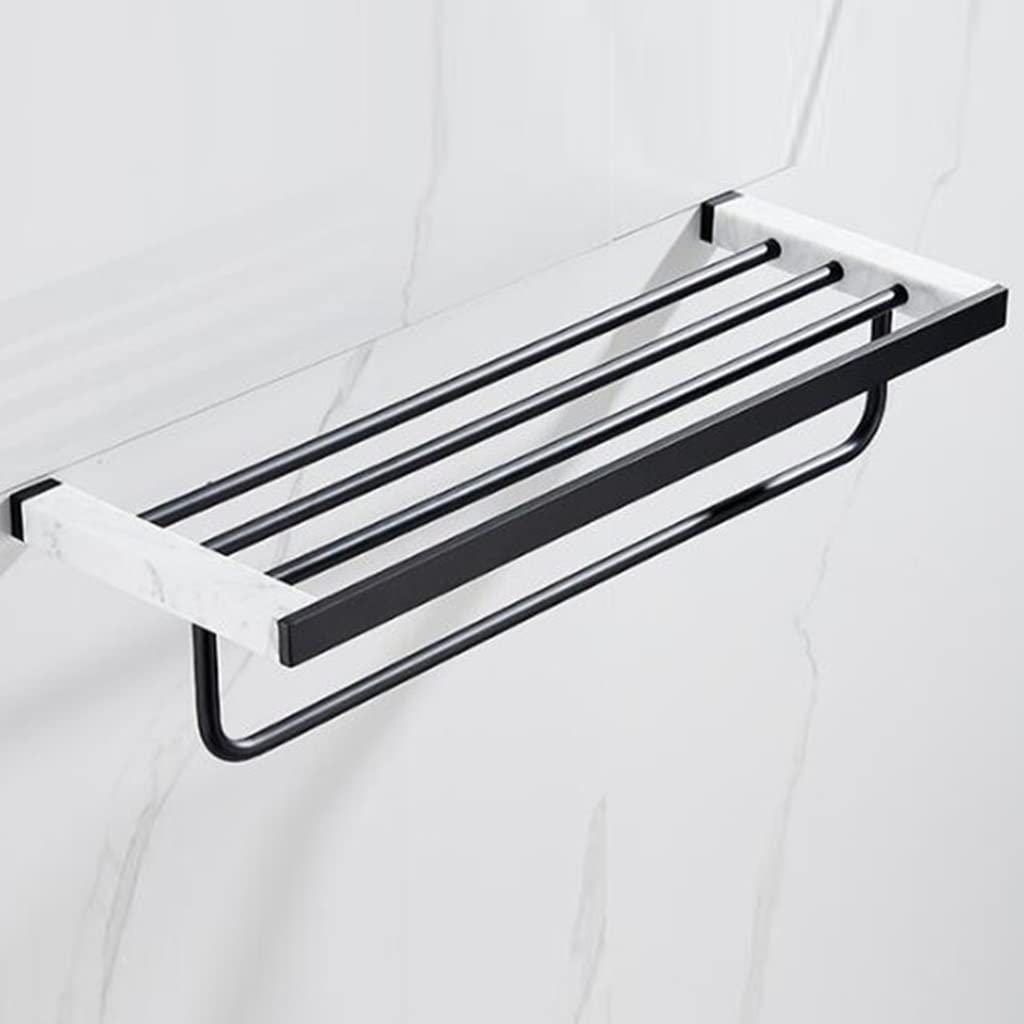 Generico Porta AsciugamaniPortasciugamani, Portasciugamani da Bagno Portasciugamani a Parete, Accessori per Il Bagno Mensola da Bagno, Portasciugamani, Portasciugamani, Portasciugamani, Ottone marmor