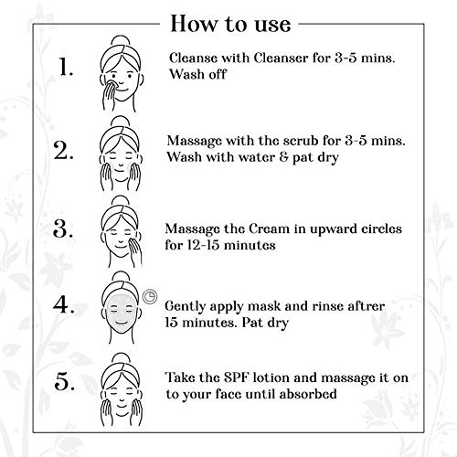 Image of Alps Goodness Grapeseed De-Tan Facial Kit - Pack of 3 (34 g x 3) - Helps Fade Age Spots & Sun Damage, Imparts Skin Brightness - Cruelty Free