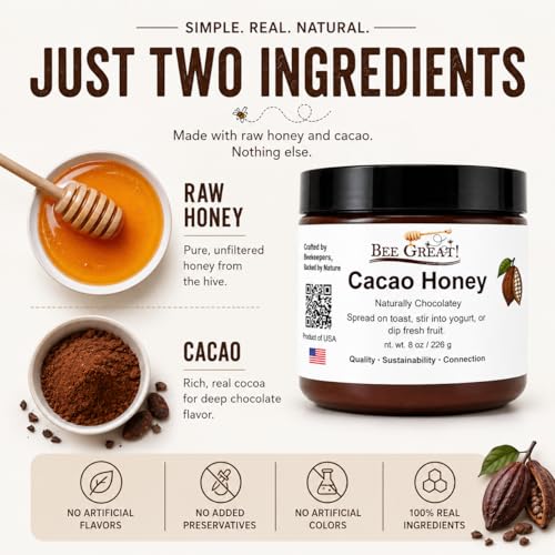 Bee Great Miel con Cacao 8 oz miniatura 4