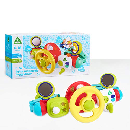 Early Learning Centre Lights and Sounds Buggy Driver, Hand Eye Coordination, Stimulates Senses, Baby Toys for 6 Months, Amazon Exclusive, by Just Play