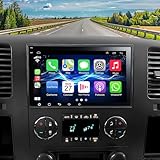 4+64 Car Stereo for 2007-2012 Chevrolet Chevy Silverado Impala GMC Sierra Acadia Enclave Yukon, 8' IPS Touch Screen Car Radio with GPS Wireless&Wired CarPlay/Android Auto, Backup Camera/DSP/SWC