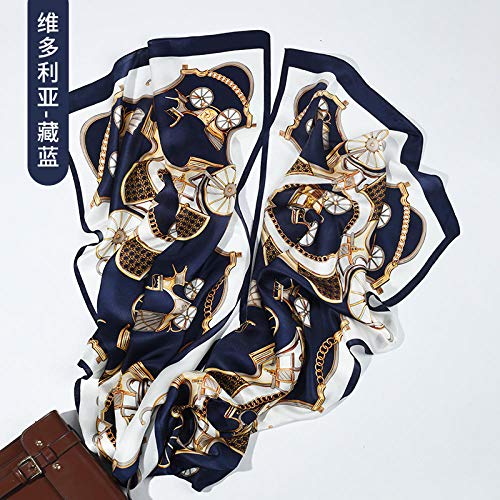 Foulard en soie écharpe longue douce contre le froid du cou
