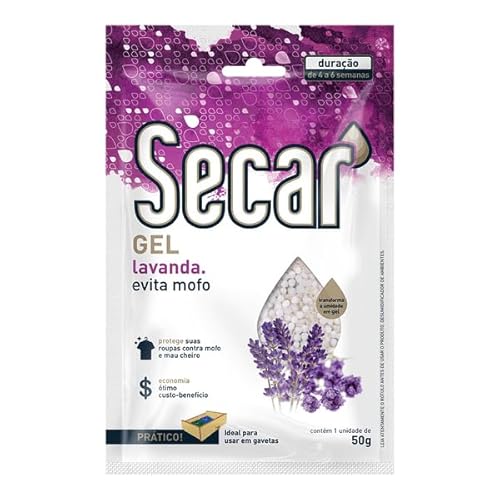 DESUMIDIFICADOR SECAR GEL LAVANDA 50G