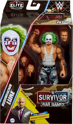 Figurine WWE Elite Bushwhacker Luke avec accessoires interchangeables Mattel catch - 2