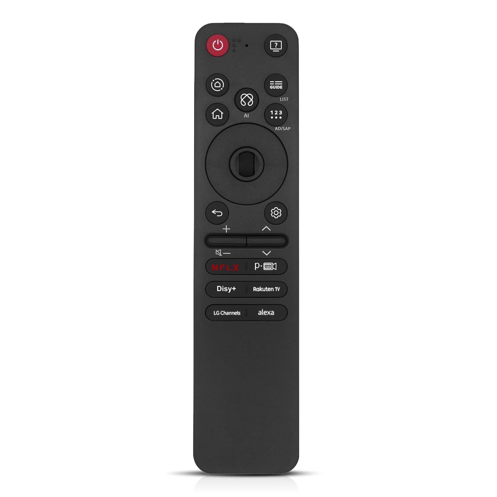Ersatz Fernbedienung für LG AKB76046603 Universalfernbedienung Kompatibel für LG Fernseher AI Magic Remote Control OLED QNED UHD LED LCD (MR25GA) for 2025 Models mit webOS-System