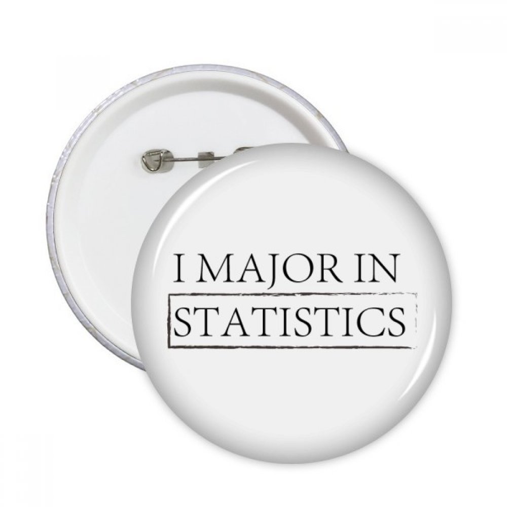 Badge bouton major dans les statistiques multicolore decoration ronde 5 pieces - 3