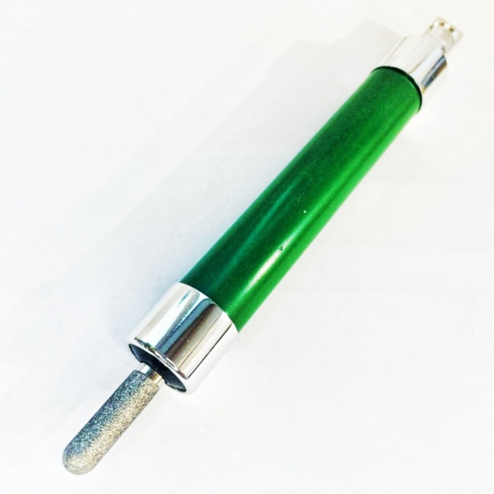 Diamond Sharpener with Adjustable Edge Angle Guide for pecision Sharpening of All Blades: Knives, Veg. peelers, Cleavers, Scissors, Garden Shears, Axes, Serrated Bread Knives - Even Chain Saw Blades.