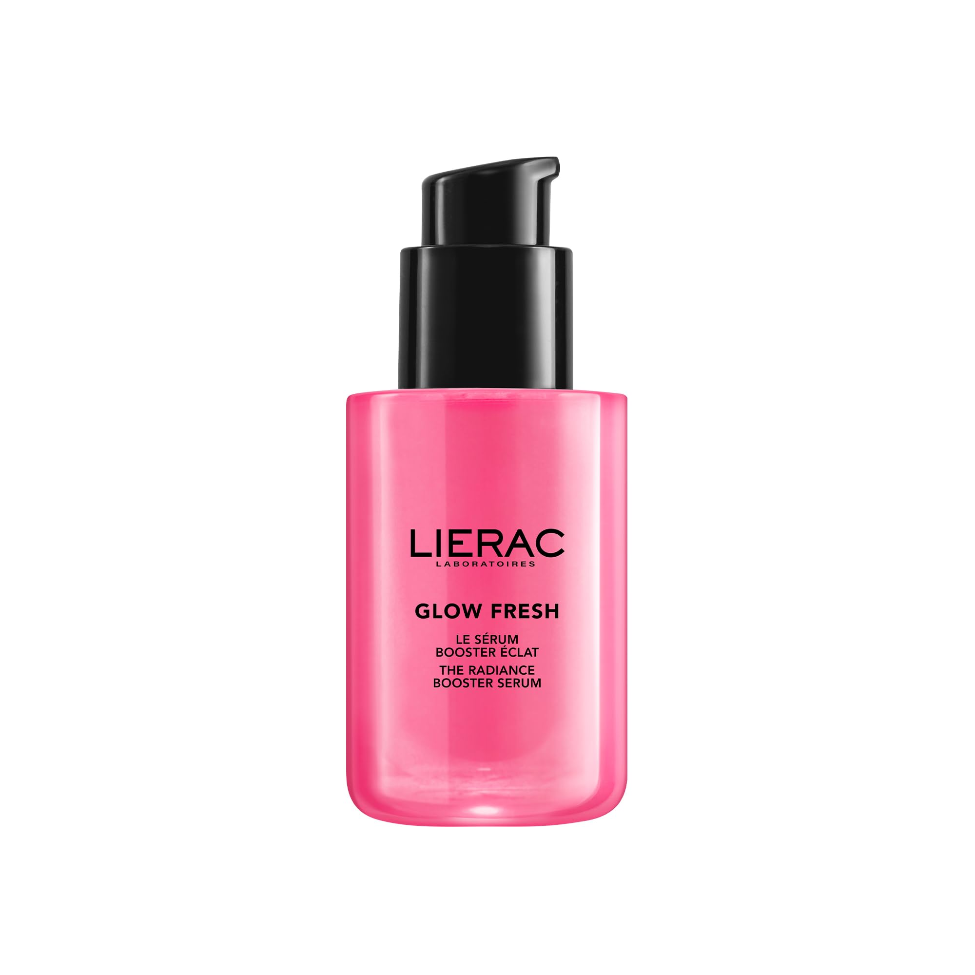 Lierac - Glow Fresh - Sérum Visage Booster Eclat - Sérum Anti-Tâches - Eclat immédiat, Unifie, Repulpe et Hydrate - Acides Hyaluroniques, Tulipe Antioxydante - Premiers Signes de l'âge