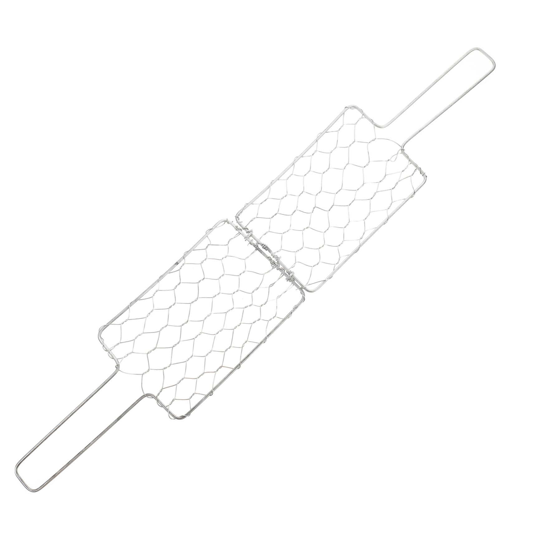 GALPADA Bbq Tongs Grilling Basket Rack Kitchen Barbecue Net Versatile Bbq Accessories for Outdoor Cooking