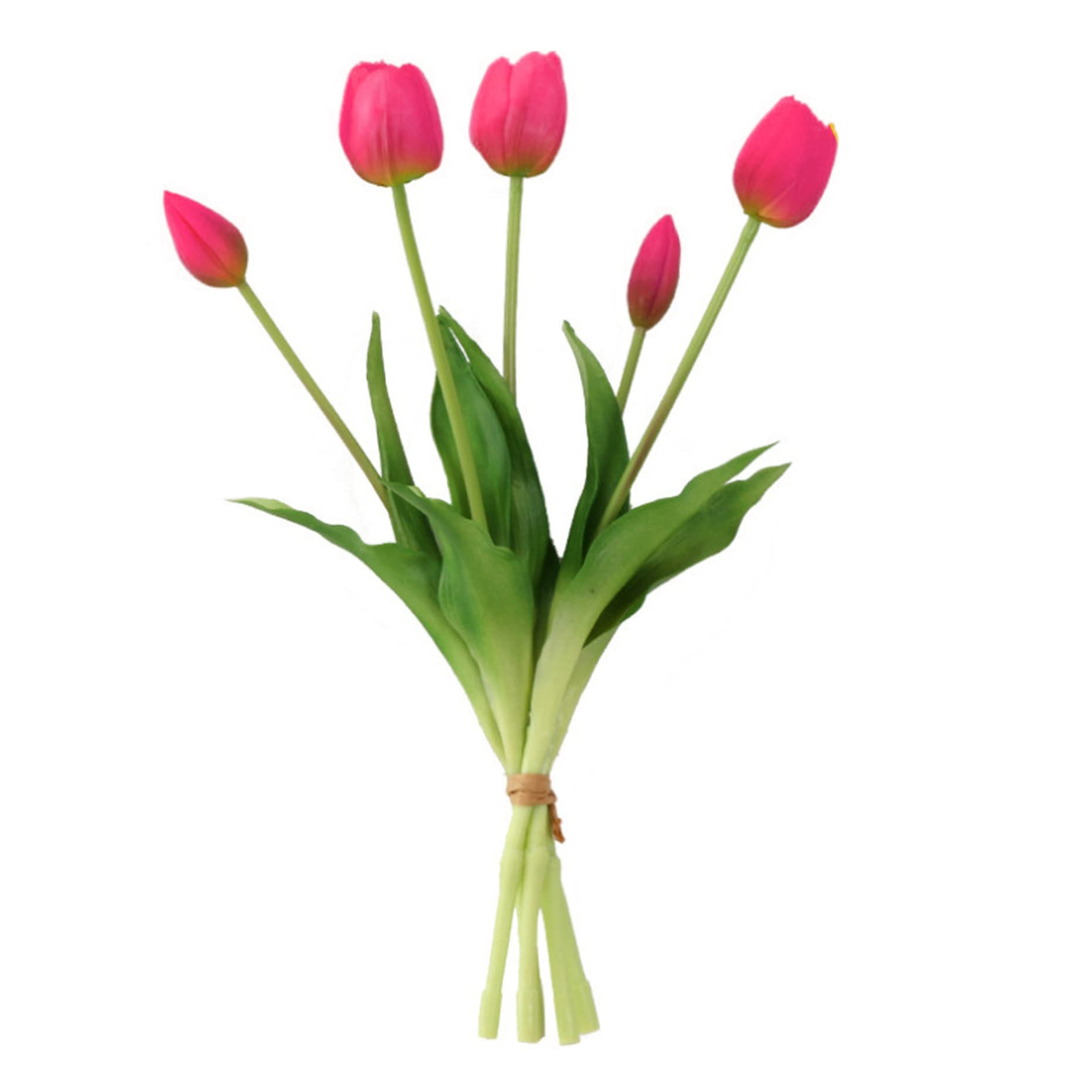 Jorzer Tulipanes Artificiales Touch Real tulipan