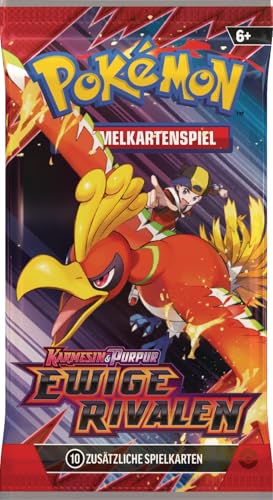Pokémon-Sammelkartenspiel: 3er-Pack-Blister Karmesin & Purpur – Ewige Rivalen: Zebritz (3 Boosterpacks & 1 holografische Promokarte) – Bild 6