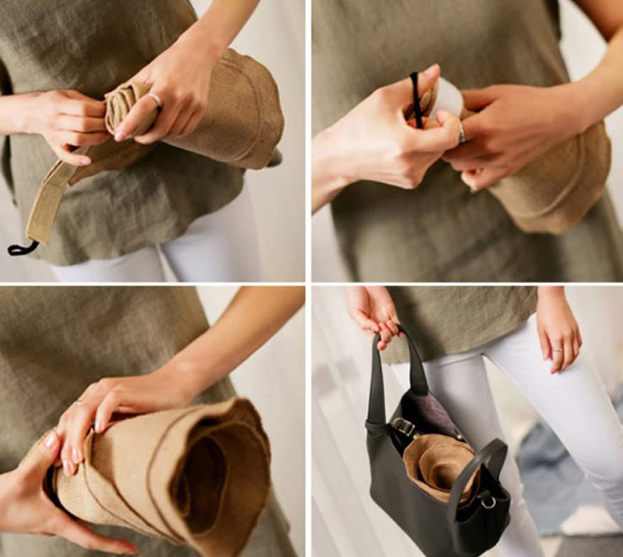 Visera de mujer con volante y ala ancha protección UV miniatura 5