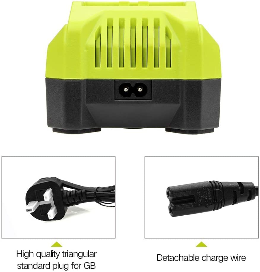 Bonadget 4A P117 Battery Charger Compatible With Ryobi One Plus 12V 14