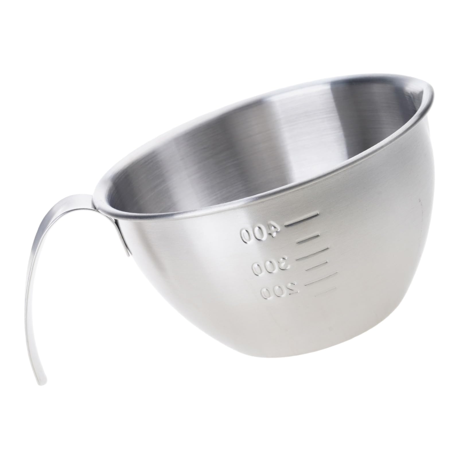 Tsophreniq Space-Saving Stainless Steel Salad Bowl & Colander with Handle for Cooking, Serving, and Quick Draining Tasks Small Draining Bowl