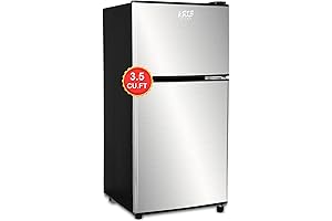 Krib Bling 3.5 Cu Ft Compact Refrigerator: Maximum Space, Minimal Footprint