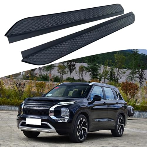 2PCS estribos negros para Mitsubishi Outlander 2022-2025 miniatura 1