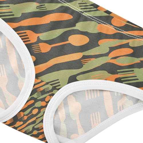 Kitchen Utensils Forks Toddler Girls's Underwear 2T 202c13864