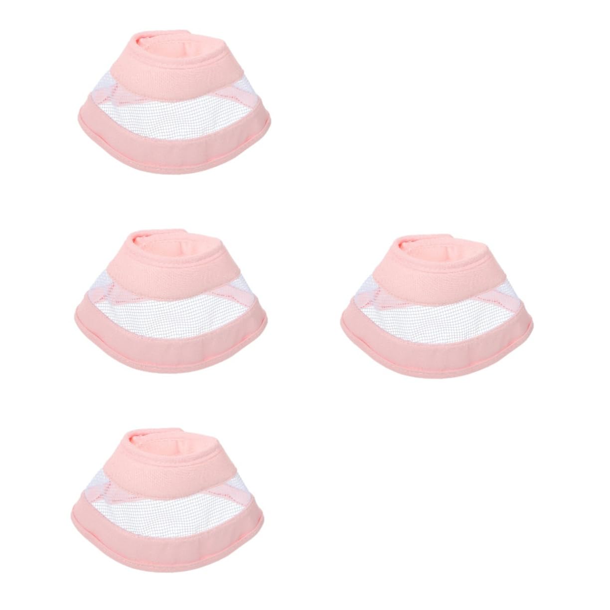 Kisangel 4piezas Collar Cono para Gato y Collar De para Evitar Lamer y Rasguñar Suministros para Mascotas