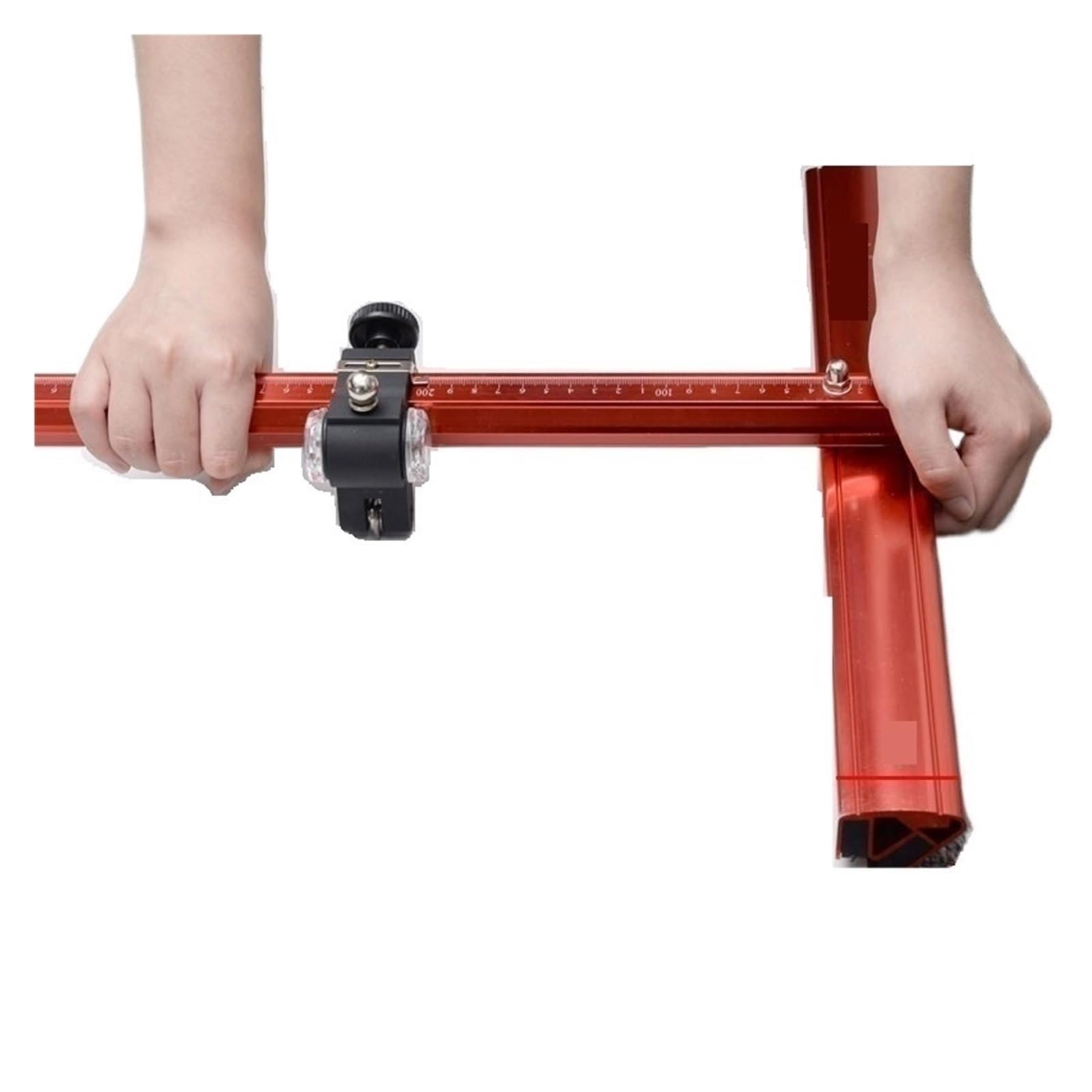 120/90/60CM Glass Tile Push Knife Cutting Tools Opener Ceramic Cutter Roller Easy to Cut(90CM Red with Pliers)