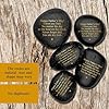 VELENTI Unique Gifts for Fathers Day - Engraved for Dad from Son - Heart-Warming You are My Rock from Daughter - Gifts for Men and Dad Who Have Everything #4