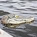 Homarden Alligator Pool Float Prank Stuff (13 x 6 x 3 Inches) - Decor for Goose, Predator, Heron Control - No Remote Control Alligator Head