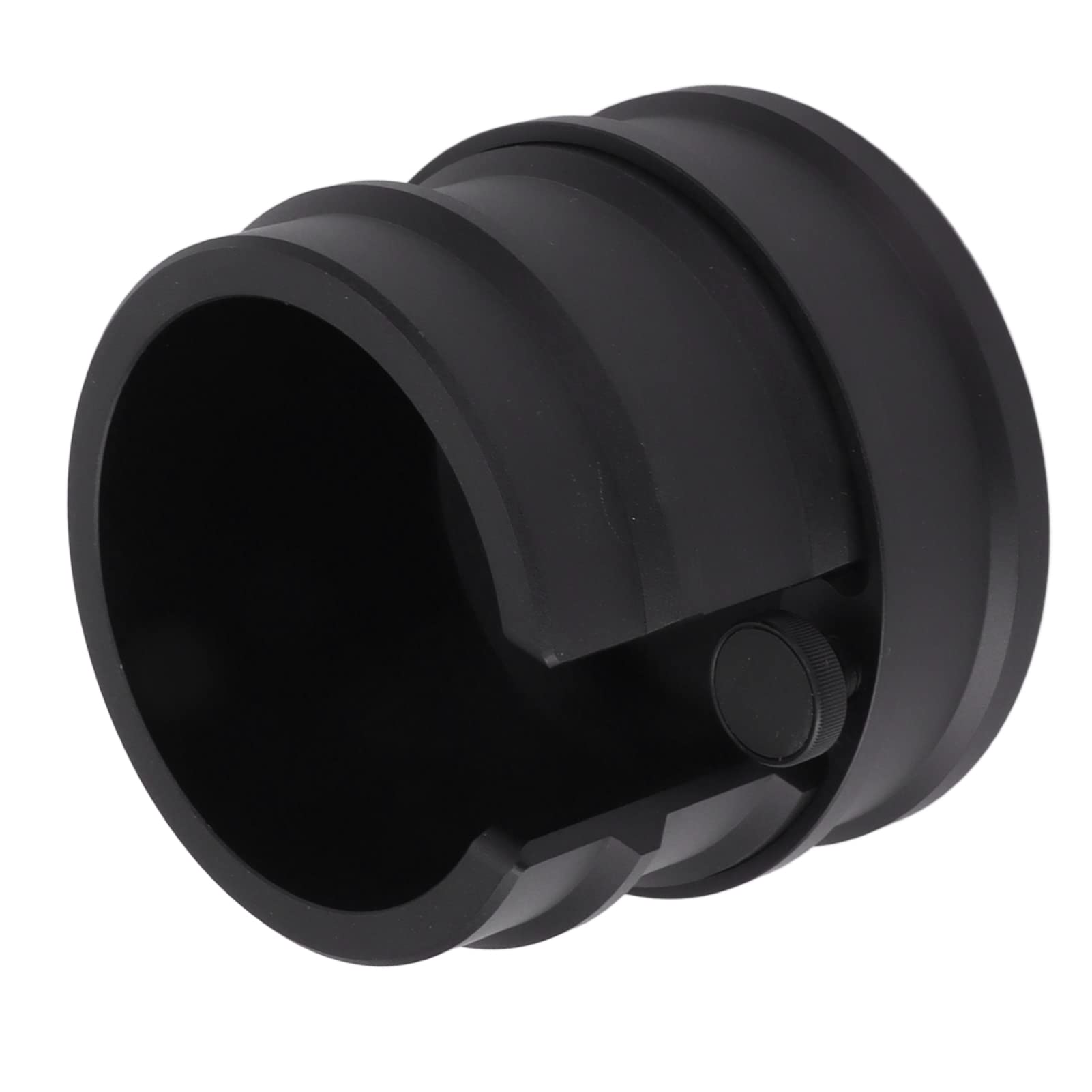 Uchwyt na kolbę do kawy Stojak na ubijak do espresso Podwójna głowica ze stopu aluminium Stabilna podstawa Precyzyjna kontrola ciśnienia do ekspresów do kawy 51 mm 53 mm 58 mm (Czarny)