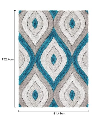 Image of Carpet for Living Room 10x12 feet Anti Skid Rug Colour Ivory Beige