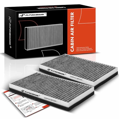 A-Premium Cabin Air Filter with Activated Carbon Compatible with Chevy, ...