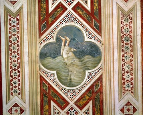 Toile Jonas et la baleine de Giotto - Impression 60x90cm
