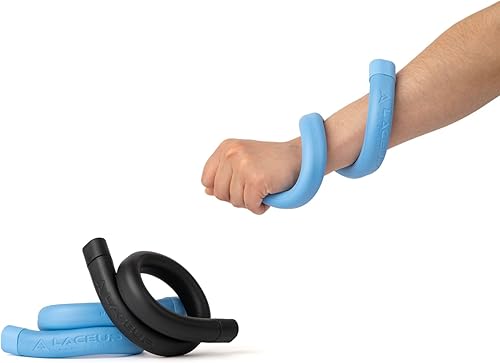 Miniatura 5 de LaceUp - Pesas de muñeca portátiles  Paquete de 2  1 libra cada uno  Juego de pesas ajustables para muñeca para caminar, yoga, danza, barras,