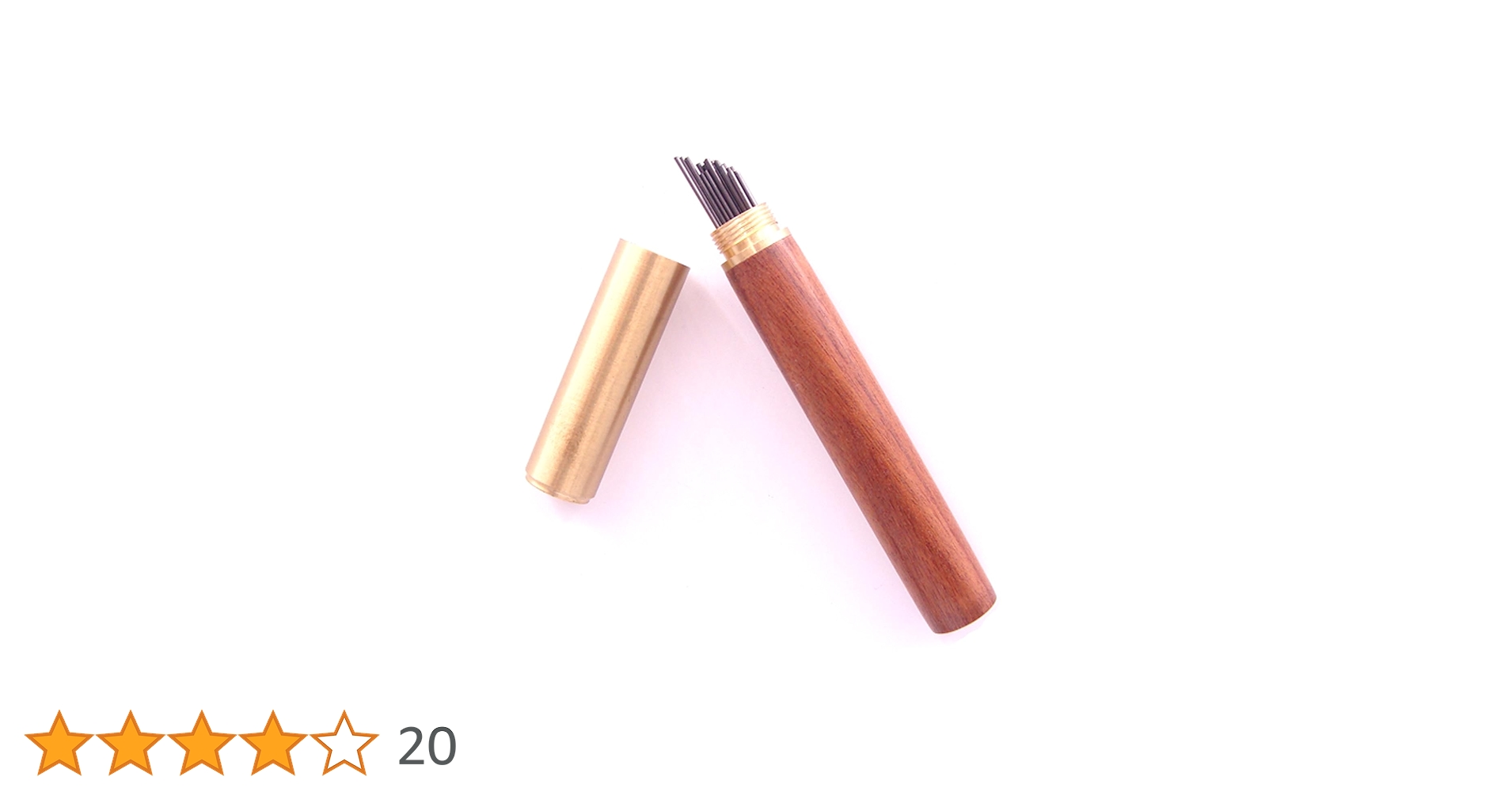 Amazon.co.jp: Smilange シャー芯ケース おしゃれ 高級 木製シャーペン