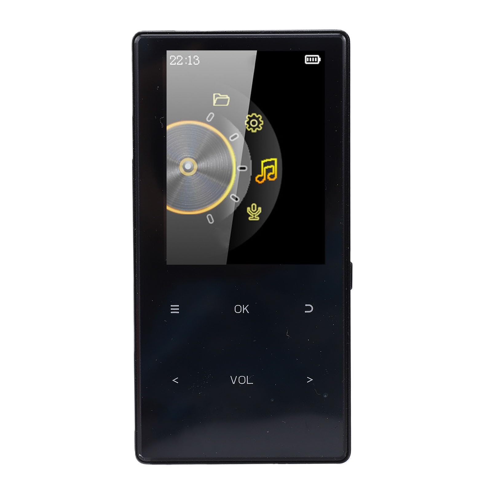 Odtwarzacz MP3 HiFi o Pojemności 64 GB, Bezstratny Przenośny Odtwarzacz Muzyki Bluetooth 5.4 z Gniazdem Słuchawkowym 3,5 Mm, Radiem FM, Książkami Elektronicznymi, do Odtwarzania