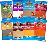 PNS Premium Spice Kits - Premium Quality - Perfect Refill for your Kitchen Spice Tins (Set of 8) (INDIAN SPICE KIT)