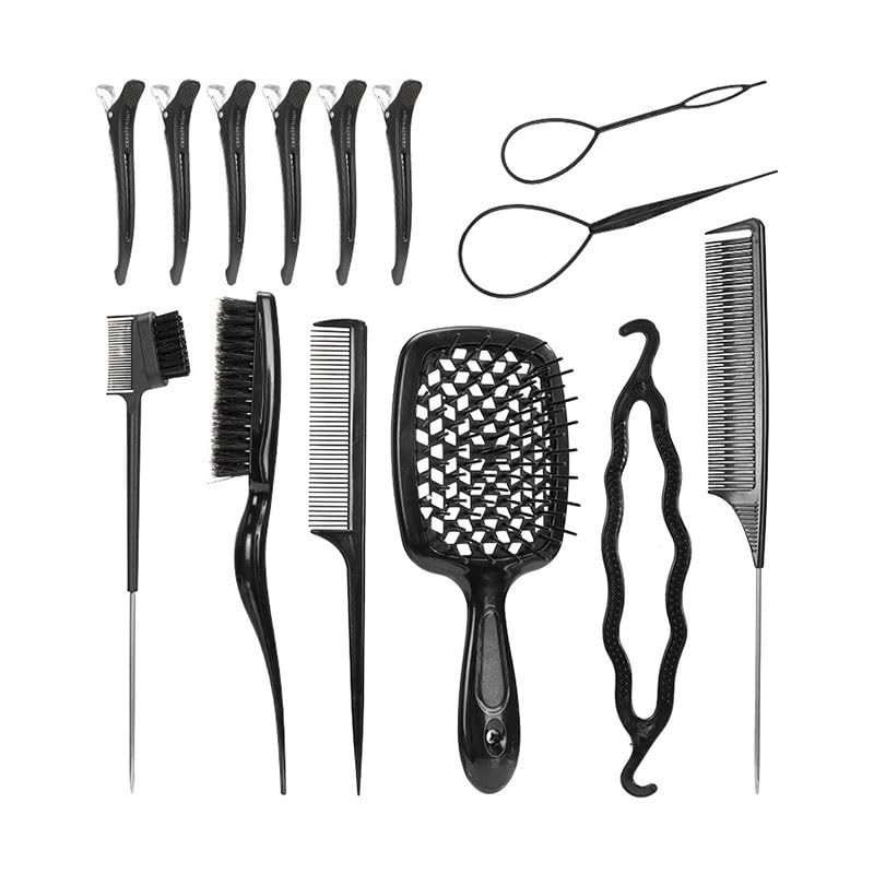 Hair Styling Comb Set Home Care Tools Clip