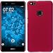 Produktbild PhoneNatic Case kompatibel mit Huawei P10 Lite - Hülle pink gummiert Hard-case + 2 Schutzfolien