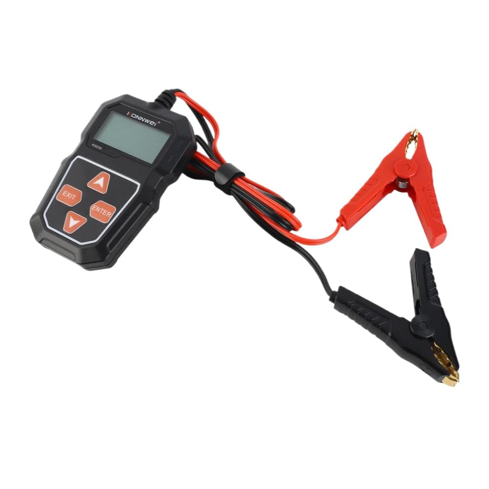 Probador de carga de coche de 12V, Analizador de alternador automotriz profesional, prueba de voltaje de forma de onda Compatible con coche, barco y motocicleta